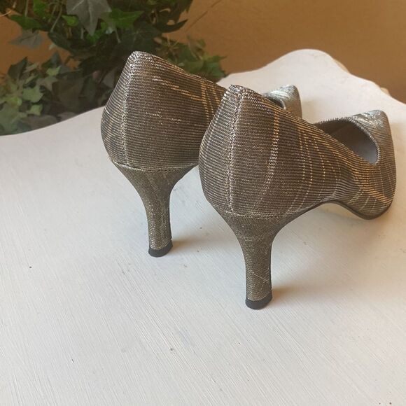 Chico’s Glittery Slip-On Pumps Size 9.5 - Picture 6 of 16